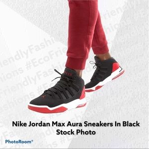 Nike Men’s Jordan Max Aura Sneakers In Black